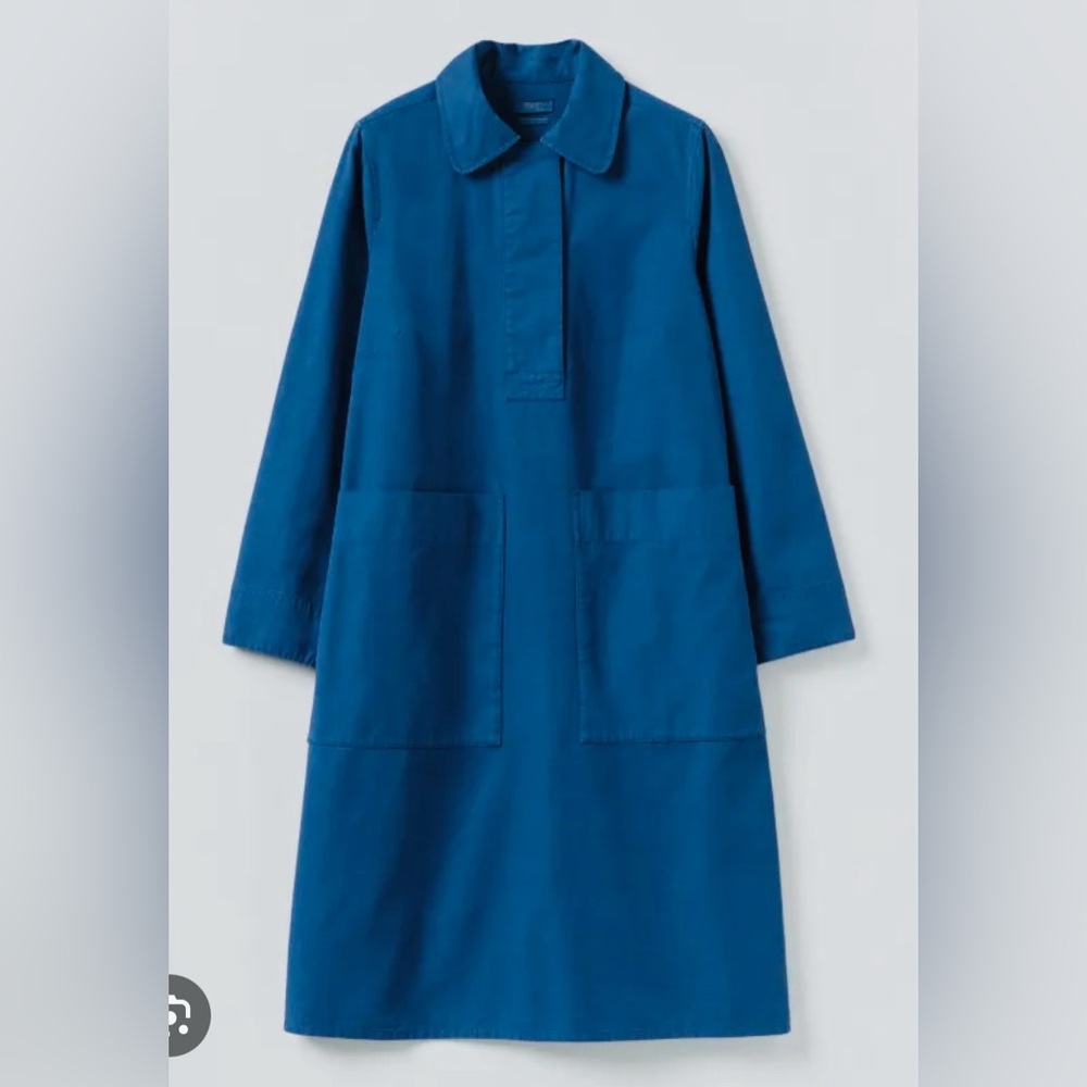 TOAST cotton workwear tunic dress - Picture 2 of 11